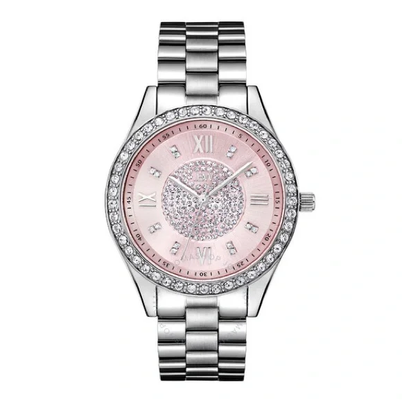 JBW Mondrian Pink Diamond Dial S/Steel Watch JBW Mondrian J6303B | Women main image 2